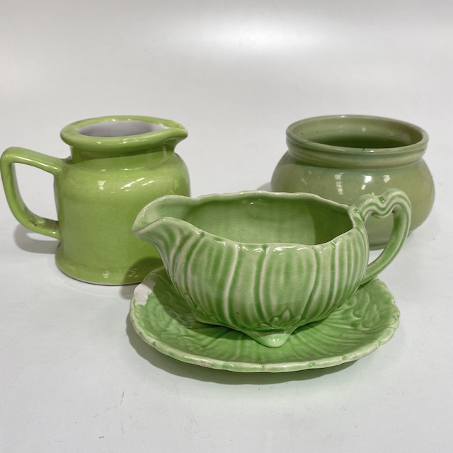 DINNERWARE, Vintage Green